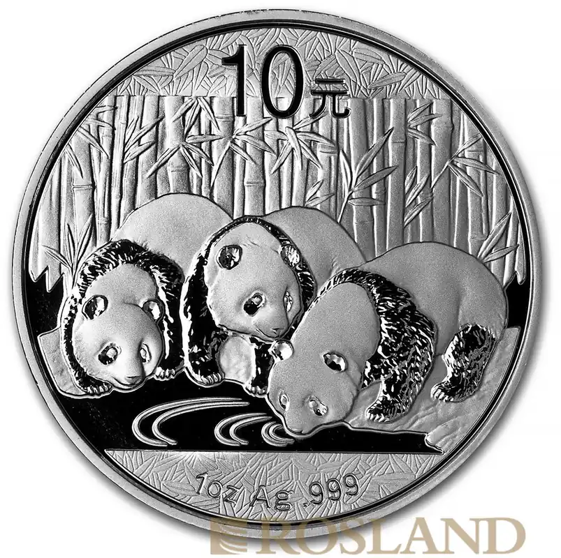 Im Trend 1 Unze Silbermünze China Panda 2013