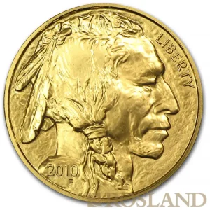 Versand Am Gleichen Tag 1 Unze Goldmünze American Buffalo 2010