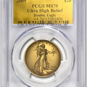 1 Unze Goldmünze American Eagle 2009 PCGS MS-70 (HR, Gold Label) Saisonangebot