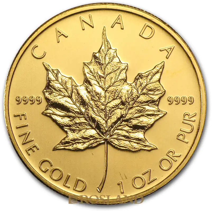 Top-Preis 1 Unze Goldmünze Kanada Maple Leaf 2009
