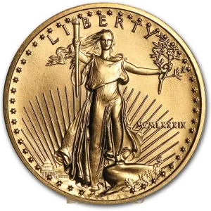1/4 Unze Goldmünze American Eagle 1989 (MCMLXXXIX) Online Kaufen