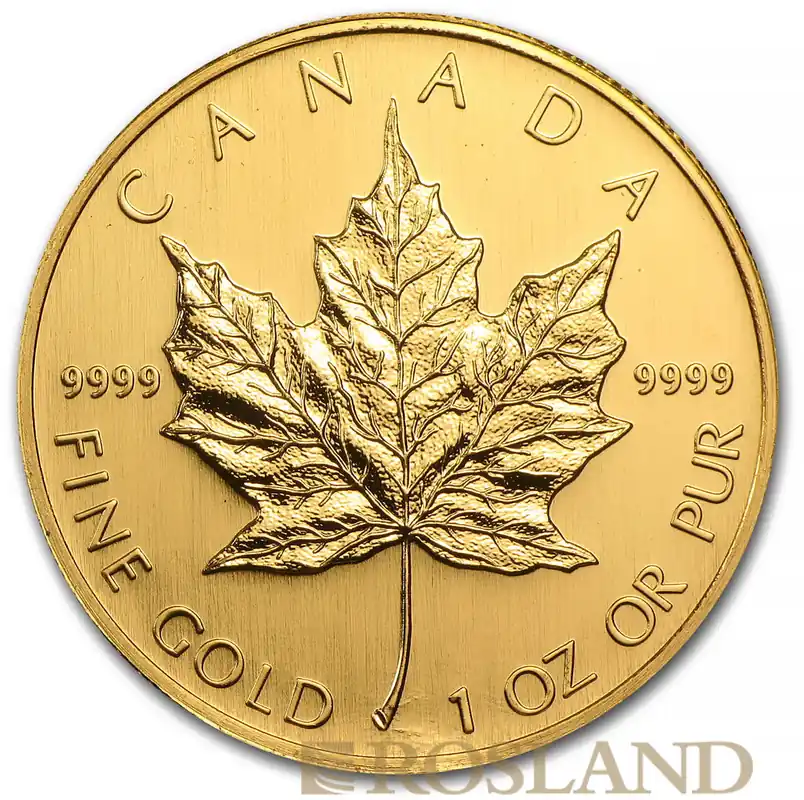1 Unze Goldmünze Kanada Maple Leaf 2006 Mega-Angebot