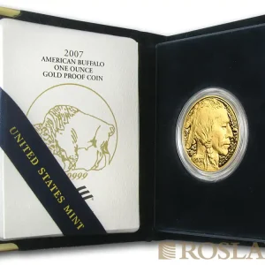 1 Unze Goldmünze American Buffalo 2007 PP (Box, Zertifikat) Exklusiv