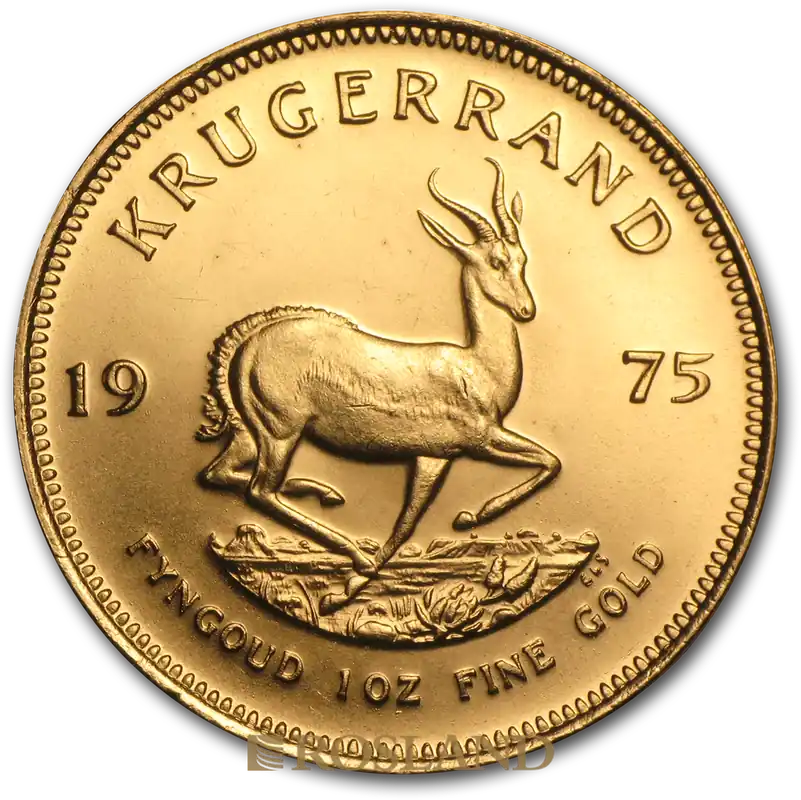 Kracherpreis 1 Unze Goldmünze Krügerrand 1975