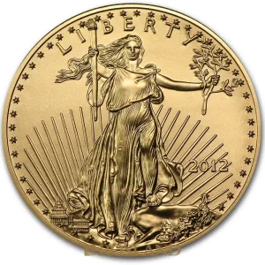 1/2 Unze Goldmünze American Eagle 2012 Sonderaktion
