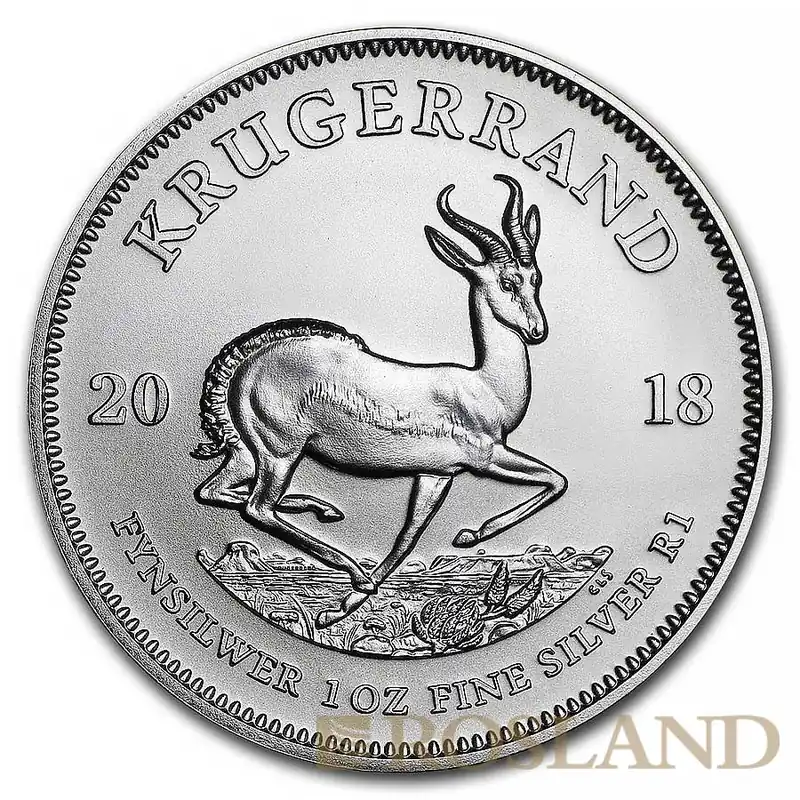 1 Unze Silbermünze Krügerrand 2018 Jetzt Zugreifen