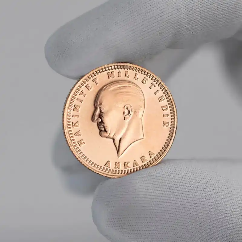 Beliebt Ata Lira Half 0,5 Halb 99. Jahresprägung 2022