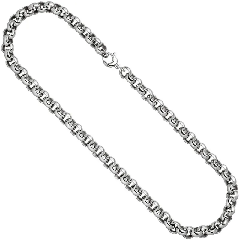 10,1mm Erbskette Kette Collier Halskette aus 925 Silber 50cm Unisex Mega-Angebot