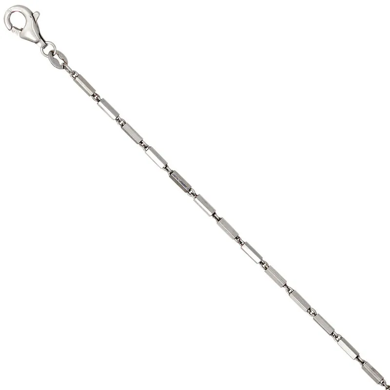 1,4mm Gliederkette Collier Kette Halskette 925 Silber Karabiner 50cm Gleich Bestellen