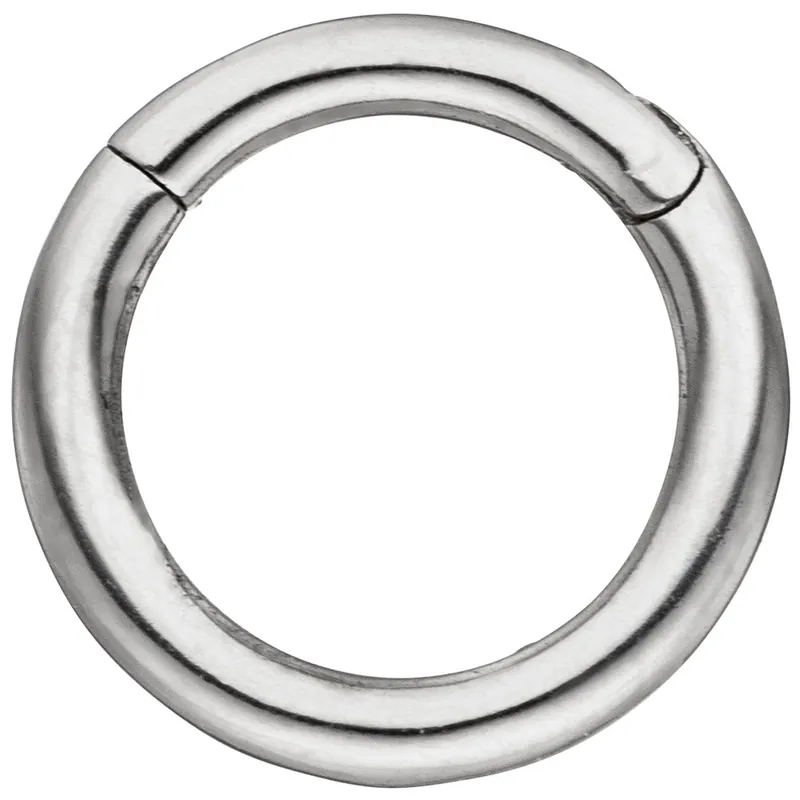 Segmentring aus Edelstahl mit Klick-System Scharnier Ringstärke 1,2mm Mega-Angebot