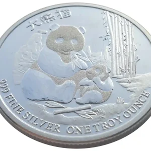 Top-Seller 1 Oz Silber Panda 2017 - Niue Anlagemünze
