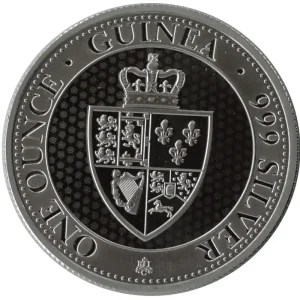 1 oz Silber Saint Helena - The Spade Guinea 2019 East India Company Premium