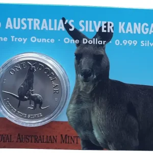 Must-Have 1 Oz Silber Känguru 1996 im Blister - Frosted Proof aus Australien