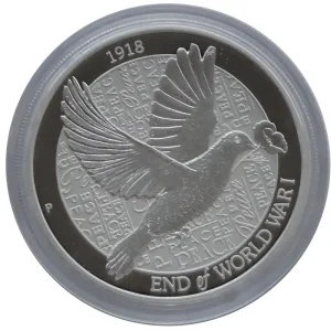 Australien 2 Oz Silber Piedfort Taube 2018 End of World War I Preiswert