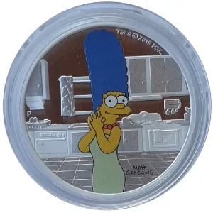 Saisonangebot Tuvalu 1 Oz Silber Marge Simpson 2019 Polierte Platte