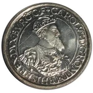 Belgien 5 Ecu Silber Kaiser Karl V 1987 Jetzt Kaufen