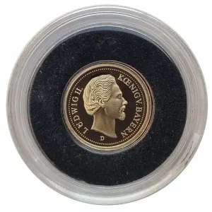 Bayerisches Gold 2013 Goldmedaille - Goldprägung Ludwig II. König von Bayern Kostenloser Versand