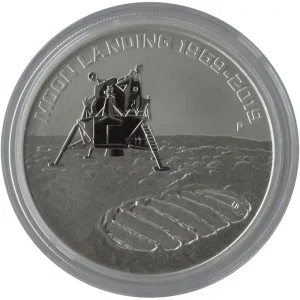 1 Oz Silber 50 Jahre Mondlandung - Apollo 11 Australien 2019 BU Münzkapsel Preiswert