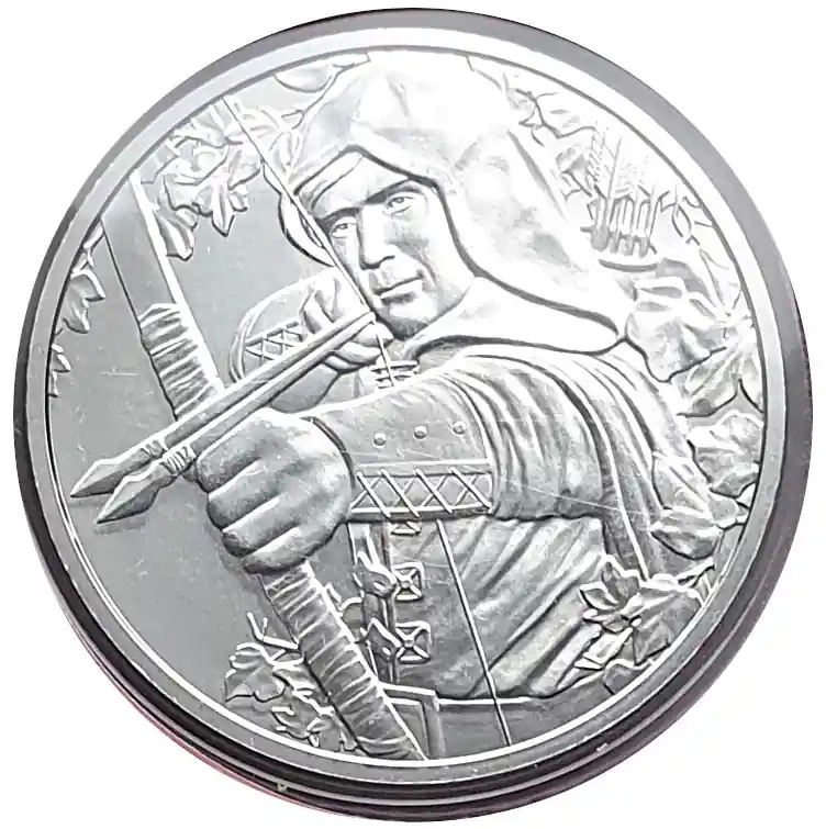 Österreich 1 Oz Silber Robin Hood 825 Jahre Münze Wien 2019 im Blister Solange Der Vorrat Reicht