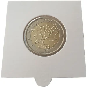 Preis Gesenkt 2 Euro Finnland 2004 EU - Erweiterung Bankfrisch im Münzrahmen
