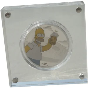 1 Oz Silber Homer Simpson 2019 Farbe Color Tuvalu Polierte Platte Preiswert