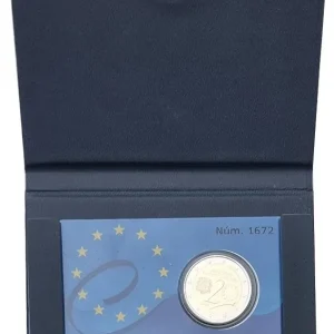 Saisonangebot Andorra 2 Euro Gedenkmünze - Europarat 2014 Polierte Platte in Coincard