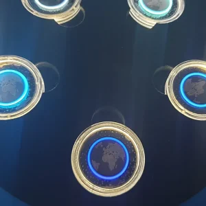 BRD: 5 x 5 Euro Blauer Planet Erde ADFGJ 2016 Stgl in LED - Kassette Angebot