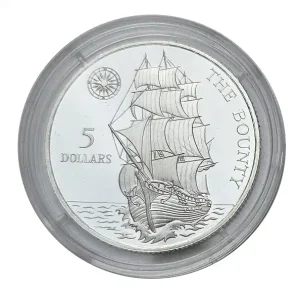 Niue Silbermünze HMS Bounty 1992 - Polierte Platte in Münzkapsel Rabatt