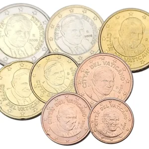 Vatikan 3,88 Euro Kursmünzensatz 2008 lose Bankfrisch Im Trend