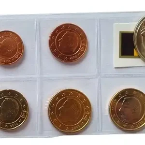 Belgien 3,88 Euro Kursmünzensatz 2003 lose Bankfrisch mit Medaille Preisknaller