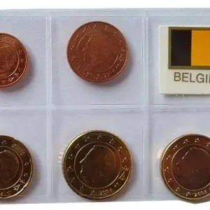 Direktkauf Belgien 3,88 Euro Kursmünzensatz 2004 lose Bankfrisch