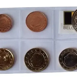 Belgien 3,88 Euro Kursmünzensatz 2006 lose Bankfrisch mit Medaille Günstig