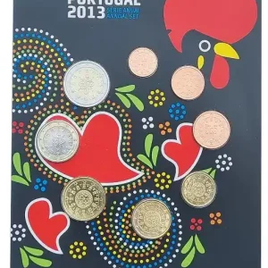 Must-Have Portugal 3,88 Euro Kursmünzensatz 2013 Bankfrisch im Original Folder