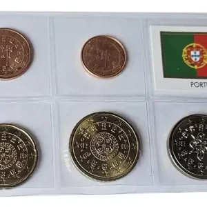 Meistverkauft Portugal 3,88 Euro Kursmünzensatz 2004 lose Bankfrisch