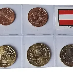 Österreich 3,88 Euro Kursmünzensatz 2005 lose Bankfrisch Im Trend