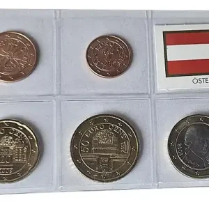 Österreich 3,88 Euro Kursmünzensatz 2008 lose Bankfrisch Top-Preis