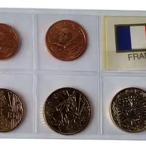 Neue Kollektion Frankreich 3,88 Euro Kursmünzensatz 2003 lose Bankfrisch