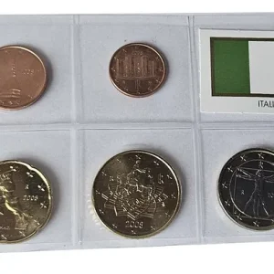 Markenware Italien 3,88 Euro Kursmünzensatz 2008 lose Bankfrisch