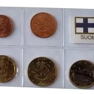 Mega-Angebot Finnland 3,88 Euro Kursmünzensatz 2006 lose Bankfrisch