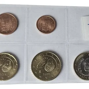 Spanien 3,88 Euro Kursmünzensatz 2009 lose Bankfrisch Nur Für Kurze Zeit