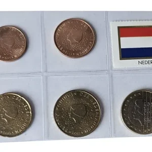 Billig Niederlande 3,88 Euro Kursmünzensatz 2002 lose Bankfrisch