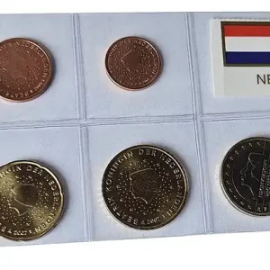Niederlande 3,88 Euro Kursmünzensatz 2007 lose Bankfrisch Sichere Zahlung