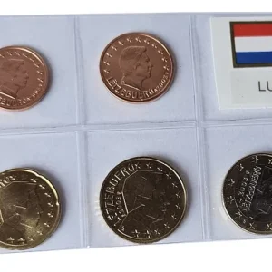 Wochenendangebot Luxemburg 3,88 Euro Kursmünzensatz 2003 lose Bankfrisch
