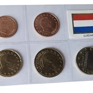 Luxemburg 3,88 Euro Kursmünzensatz 2007 lose Bankfrisch Letzte Chance