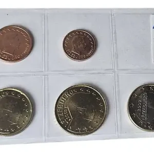 Schnäppchen Luxemburg 3,88 Euro Kursmünzensatz 2009 lose Bankfrisch