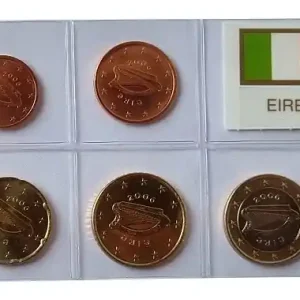 Neue Kollektion Irland 3,88 Euro Kursmünzensatz 2006 lose Bankfrisch