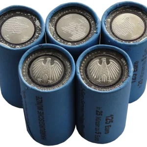 Sale BRD: 5 Münzrollen 5 Euro Blauer Planet Erde ADFGJ 2016