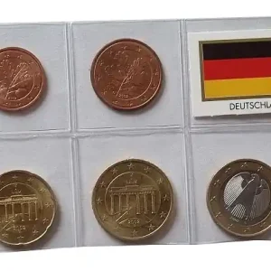 Deutschland 3,88 Euro Kursmünzensatz 2002 lose Bankfrisch Markenware