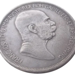 Günstig Österreich Ungarn 5 Kronen Silber 1909 Kaiser Franz Joseph I. Habsburger Dynastie
