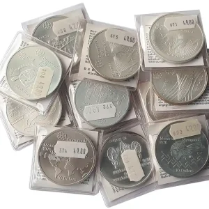 Günstig Kanada 24 Silbermünzen Olympiade Montreal 1976